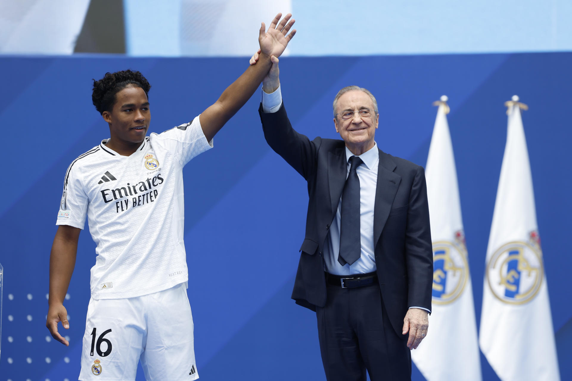 Endrick é apresentado pelo Real Madrid e se emociona: “Não esperava tudo isso”