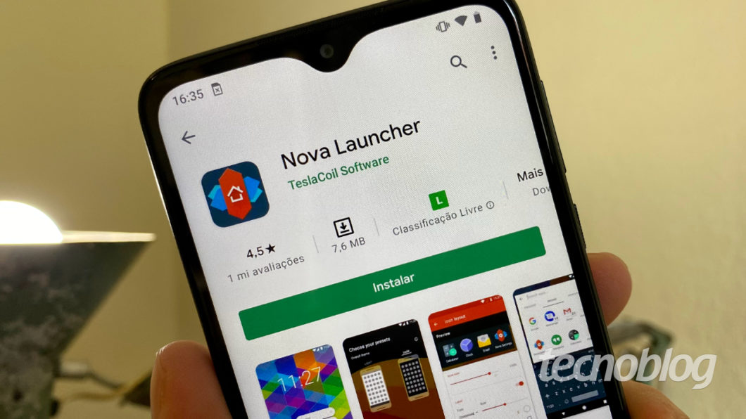 Nova Launcher (Imagem: André Fogaça/Tecnoblog)